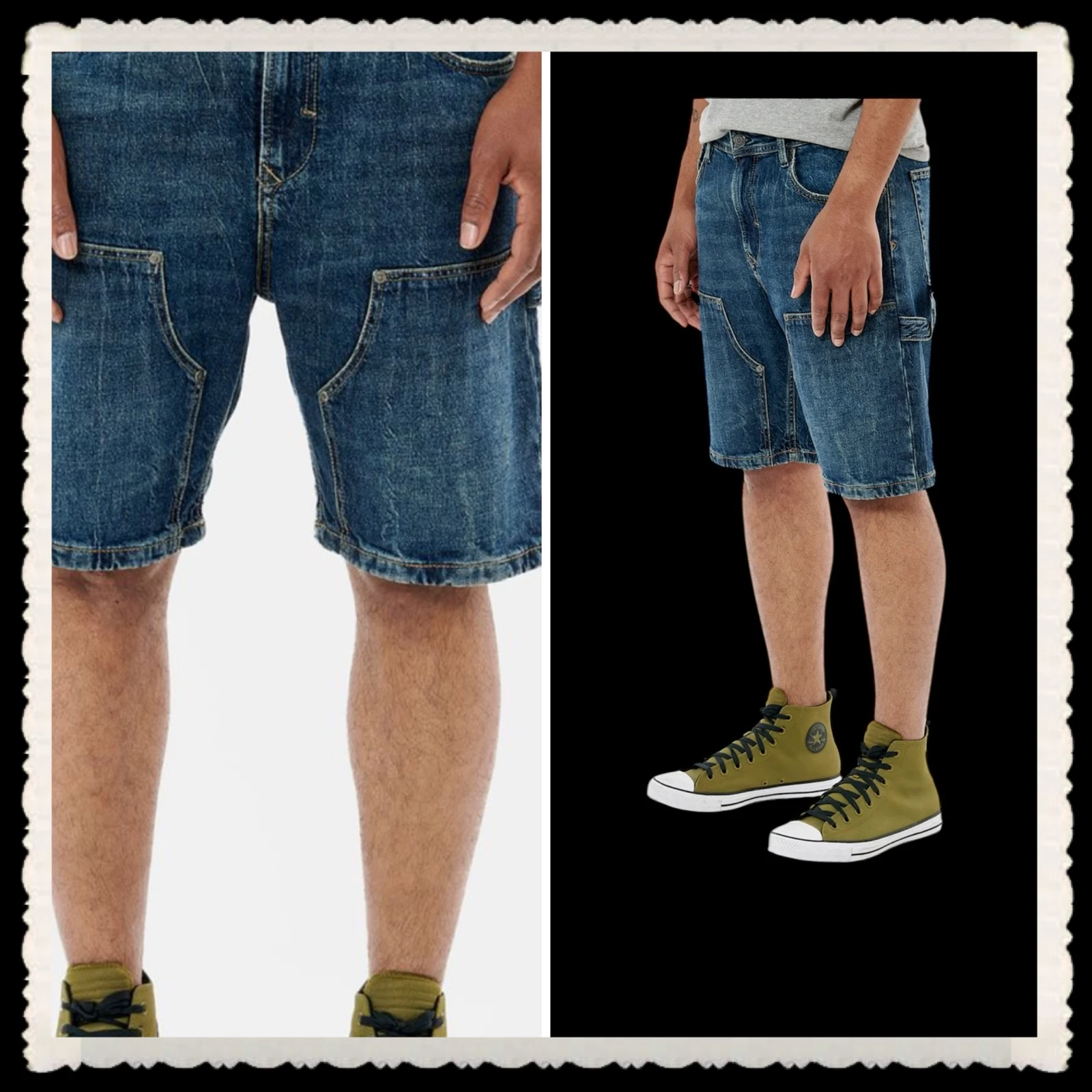 Kaporal, short de mezclilla /bermudas para hombre, talla 28 (M), nuevo sin etiqueta – photo 20